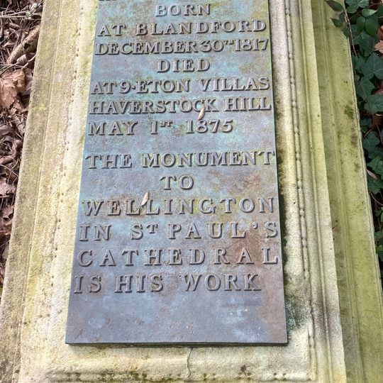 Monument To Alfred Stevens In Highgate Cemetery