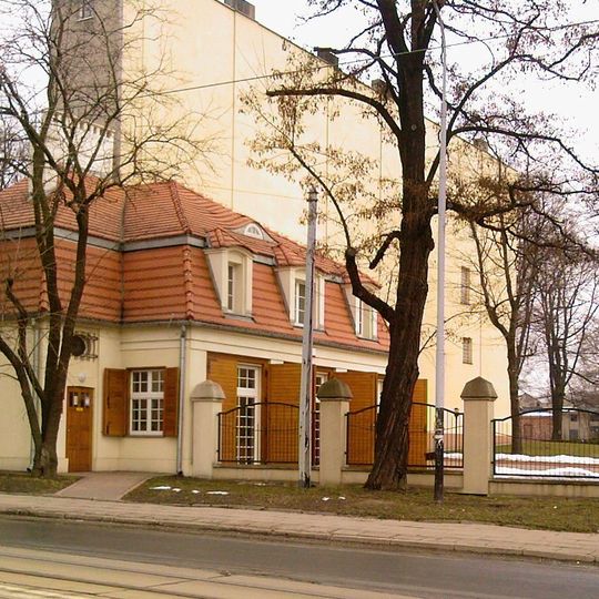 Carriage house in Alfred Biedermann's palace