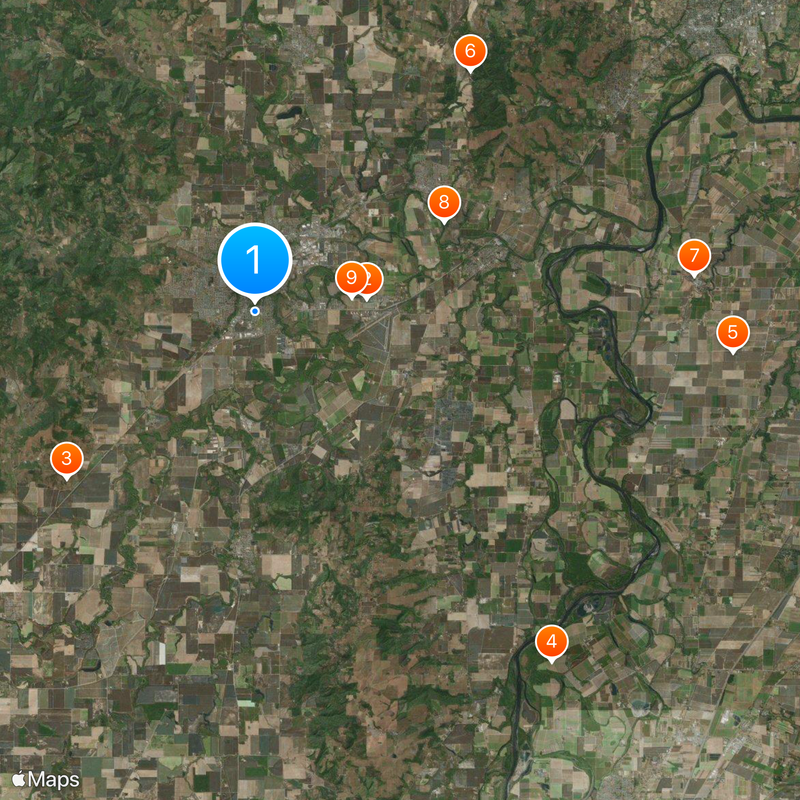 Linfield University Map