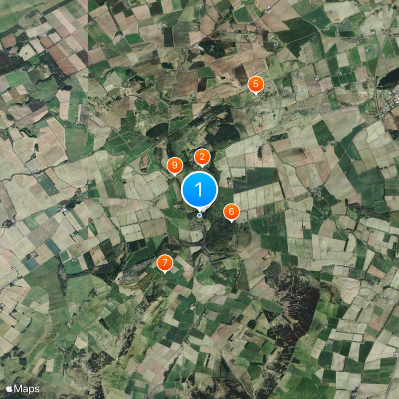 Glamis Map