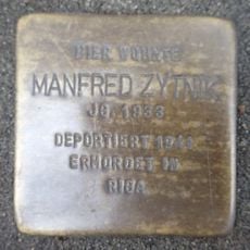 Stolperstein à la mémoire de Manfred Zytnik