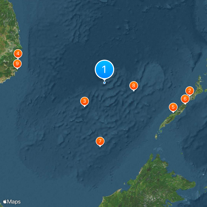 Subi Reef Map