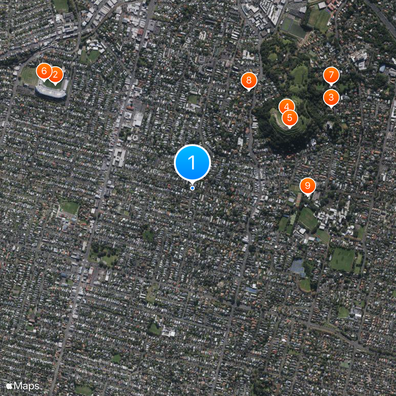 Mount Eden Map