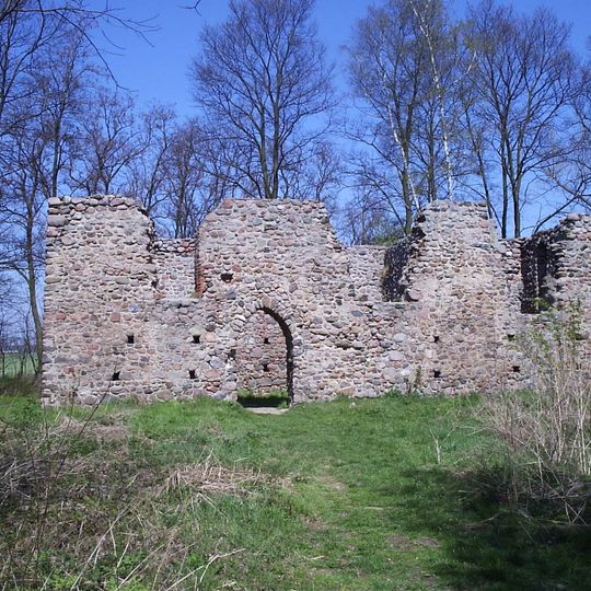 Ruiny kościoła św. Marcina w Gryżynie
