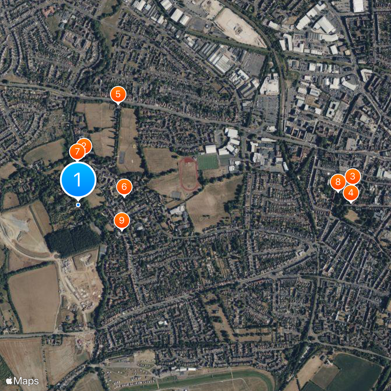 Anne Hathaway's Cottage Mapa