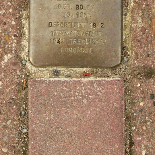 Stolperstein en memoria de Helene Ney
