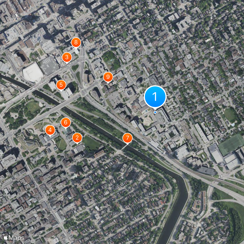 University of Ottawa Map