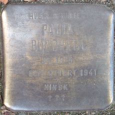 Stolperstein en memoria de Paula Bundheim