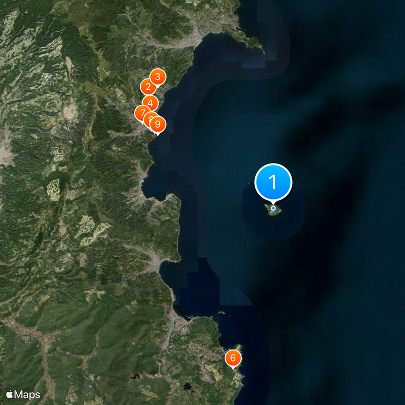 Hatsushima Map