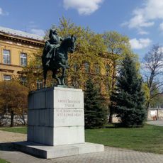Monument to Jan Žižka in České Budějovice