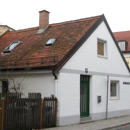 Erdgeschossiges Satteldachhaus