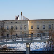 Pěší rampa Dukelská - most Burketovy ulice