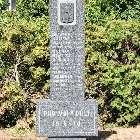 World Wars memorial in Topol