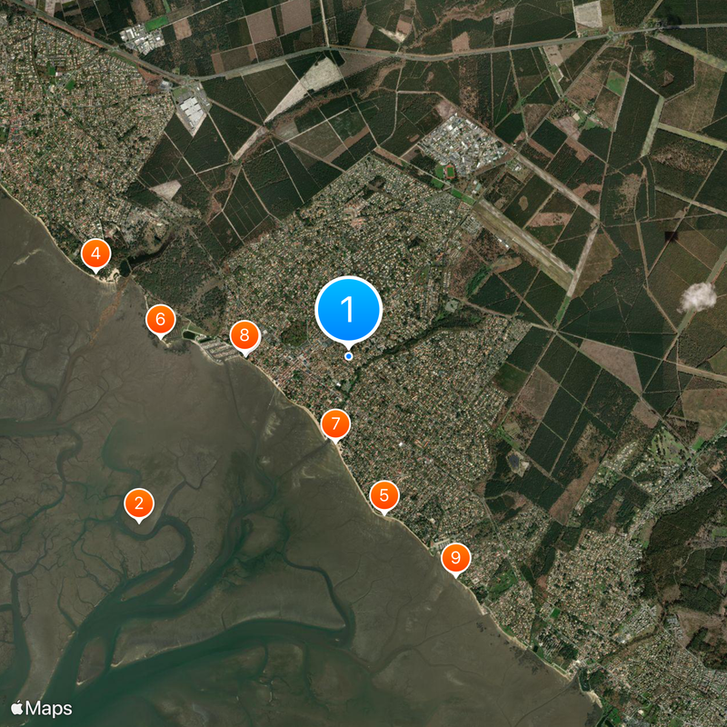 Andernos-les-Bains Map