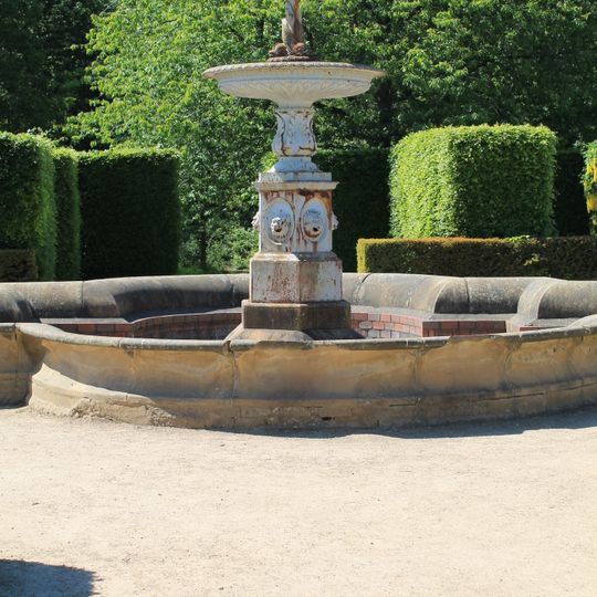 Fountain South Of Temple Newsam House