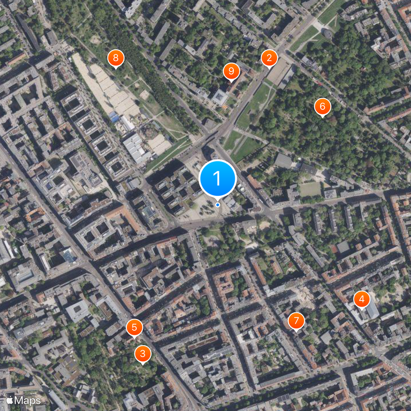 Berlin Nordbahnhof Map