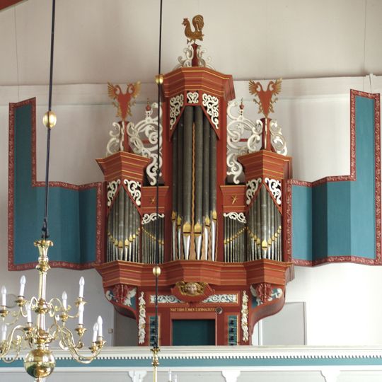Pipe organ of Uttumer Kirche