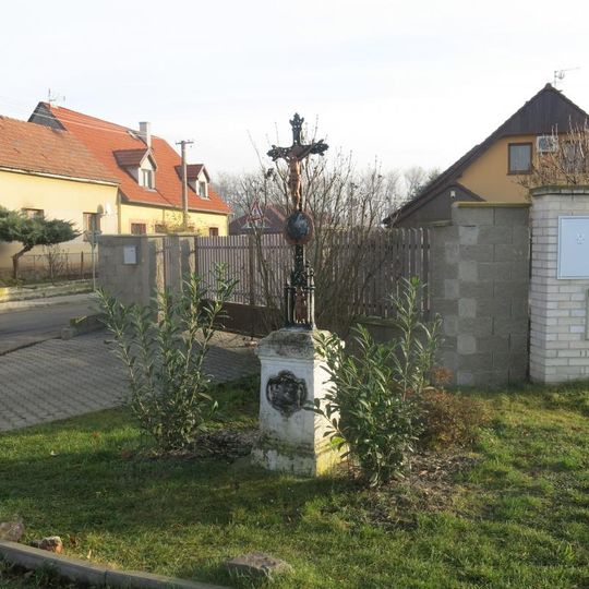 Kříž u domu 55 v Nové Vsi
