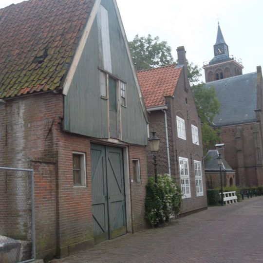 Huis met houten topgevel