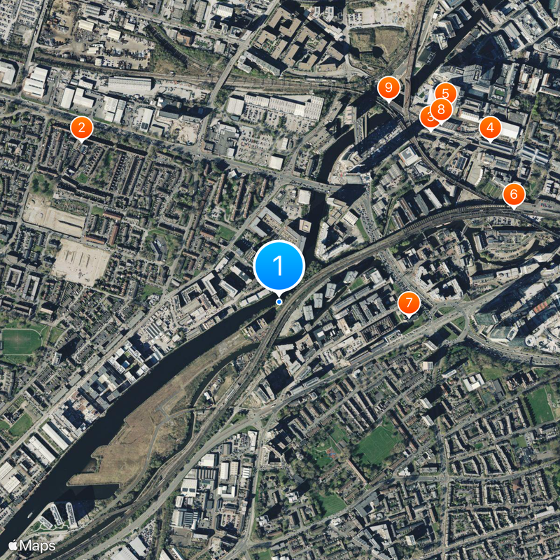 River Irwell Map