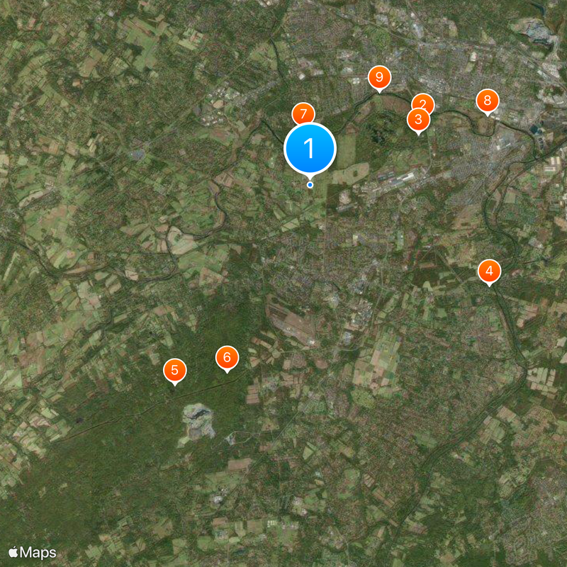 Hillsborough Township Map