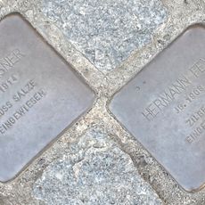 Stolperstein à la mémoire de Hermann Fey