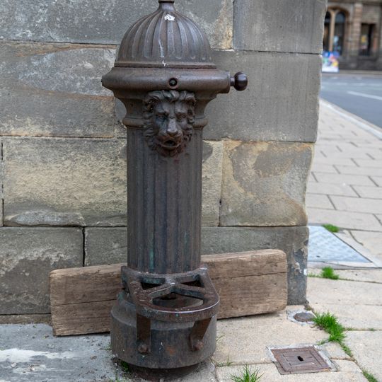 Fountain Adjoining North East Corner Of Town Hall