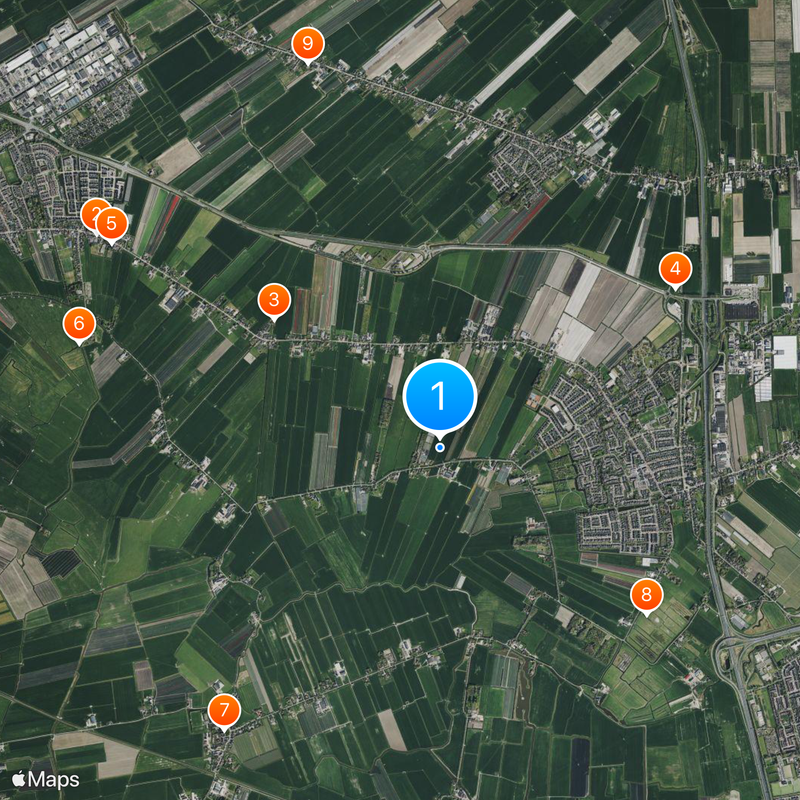 West Friesland Map