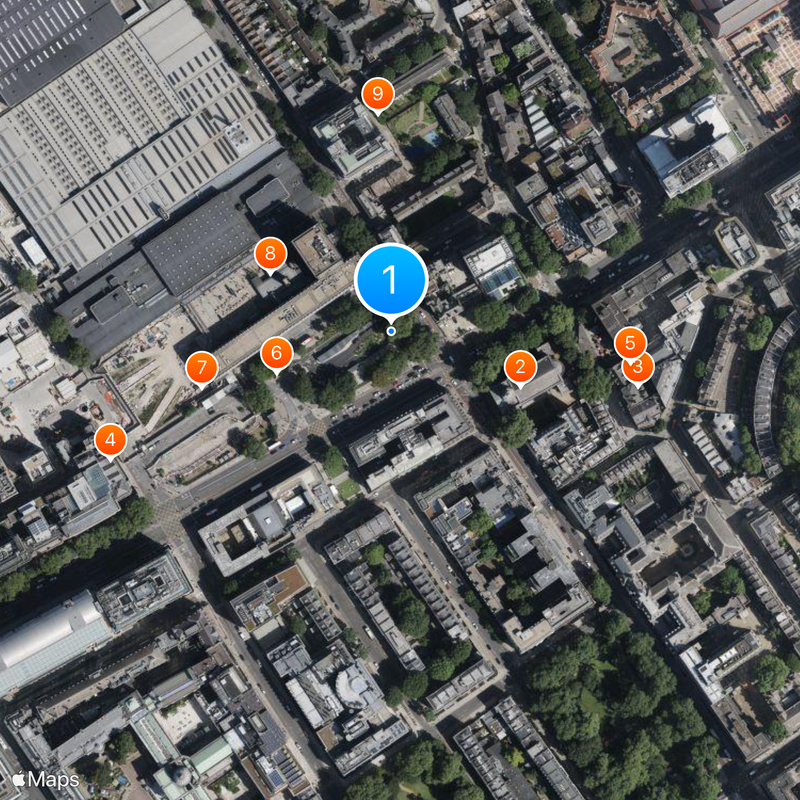 Euston Road Mappa
