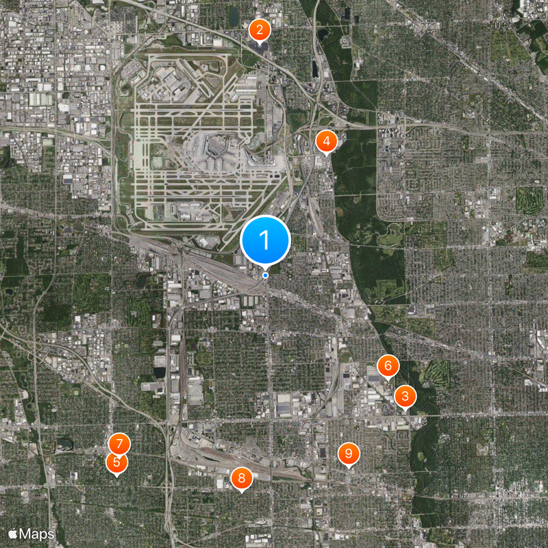 Interstate 294 Map