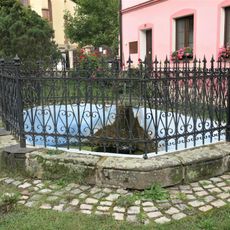 Kašna v Kostelní ulici v Mašťově