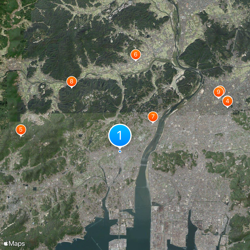 Shin-Kurashiki Station Map
