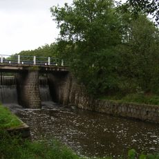 Most přes výpusť z Malého Jordánu