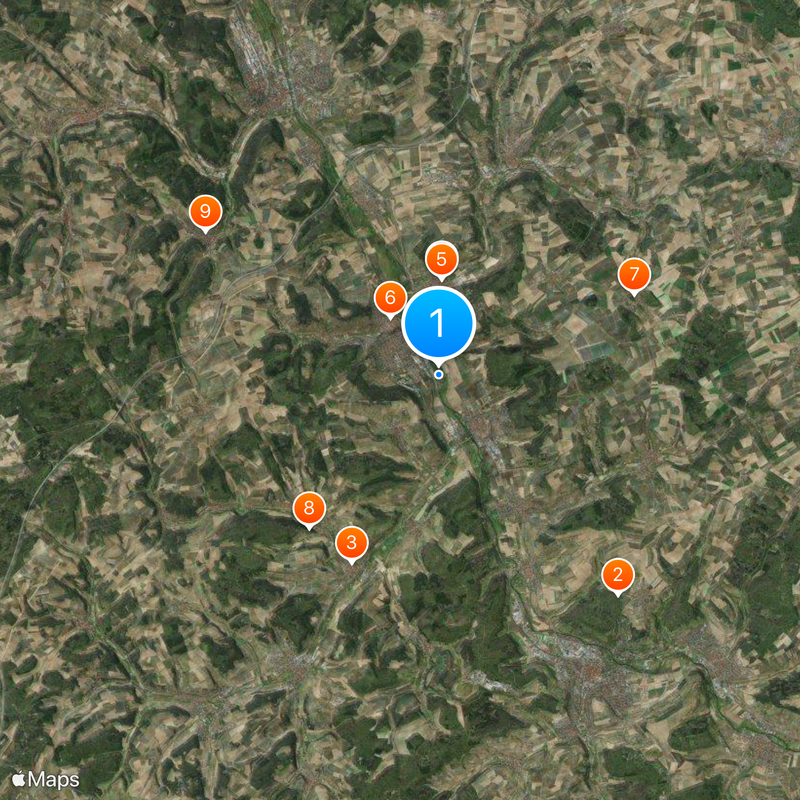 Lauda-Königshofen Map