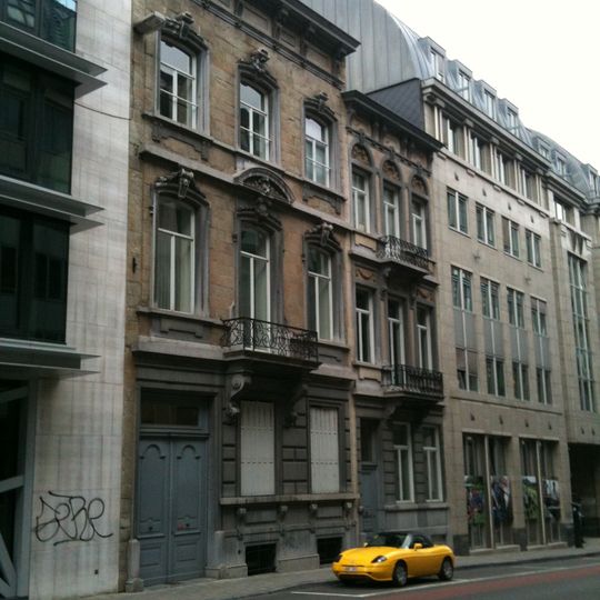 Geheel van eclectische woningen