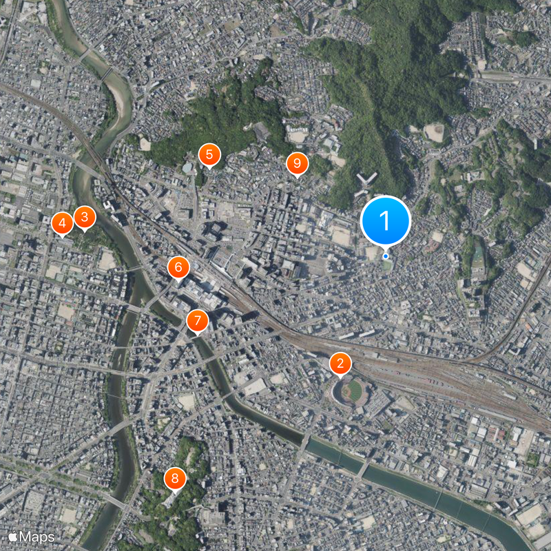 Matsumoto Academy Map
