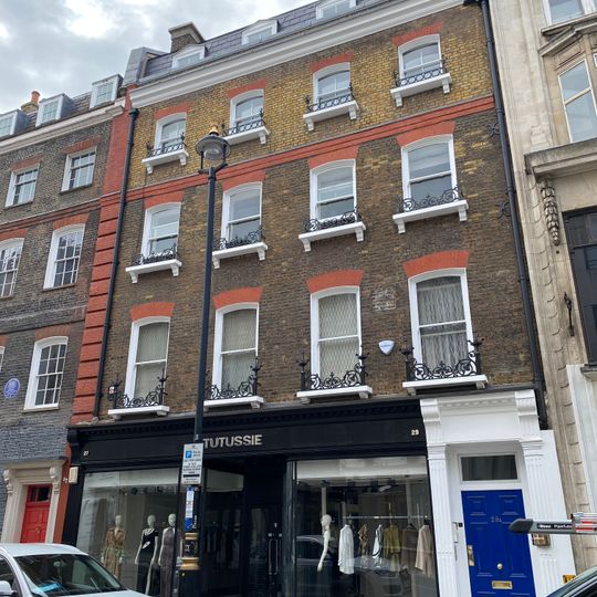 27 And 29, Brook Street W1