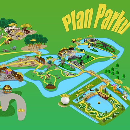 Łeba Park. Park Dinozaurów