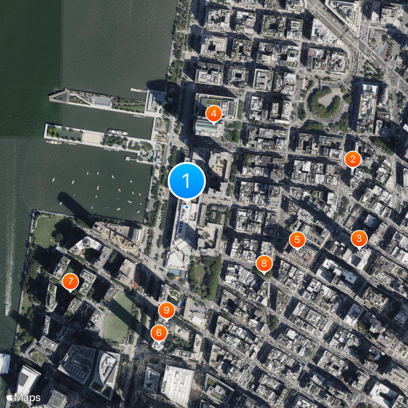 Borough of Manhattan Community College Map
