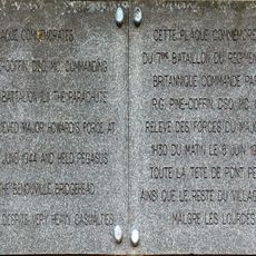 Commemorative plaque