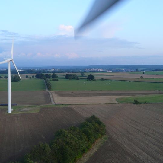 Besucherwindanlage Windfang