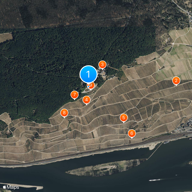 Niederwalddenkmal Carte