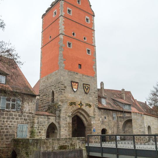Brücke Mühlgraben in Dinkelsbühl