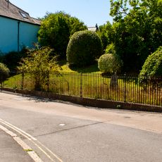 Railings Immediately North Of Forder Bungalow