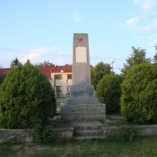 World War I and II memorial in Radostice