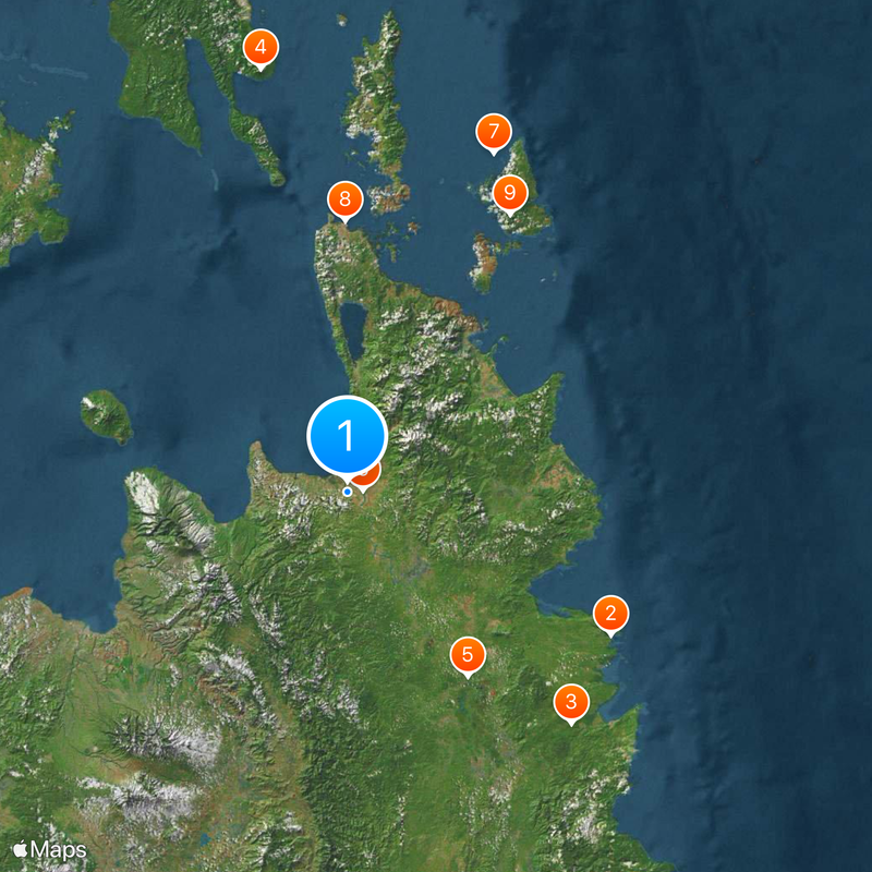 Caraga Mappa