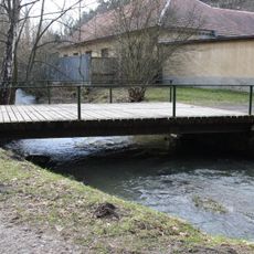 Most přes Stařečský potok u Janova mlýna