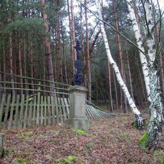 Kříž severozápadně od Krsů