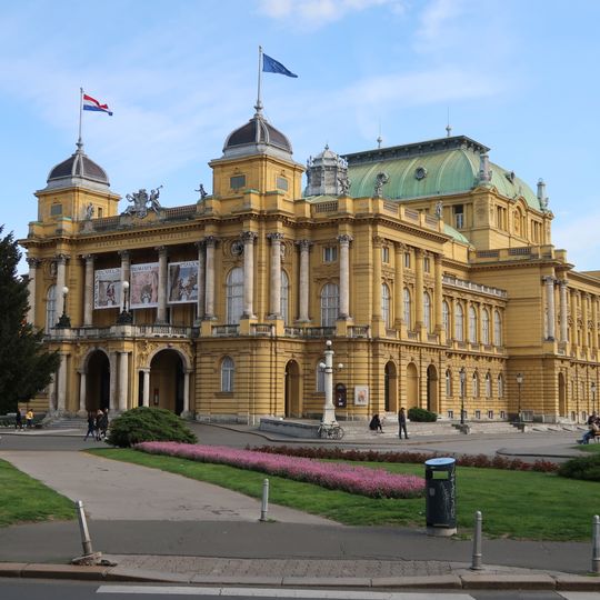 Teatro nacional de Croacia de Zagreb