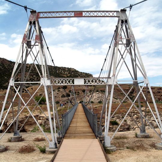 Thermopolis Swinging Bridge